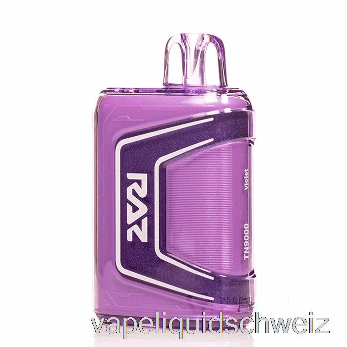 Raz Tn9000 Einweg-Vape-Liquid, Violett, E-Liquid Schweiz